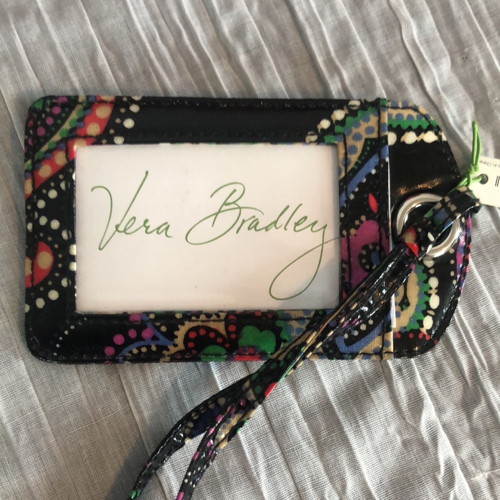 VERA BRADLEY lot 3 travel bags-tablet case, electronics cords storage & luggage - Picture 3 of 16